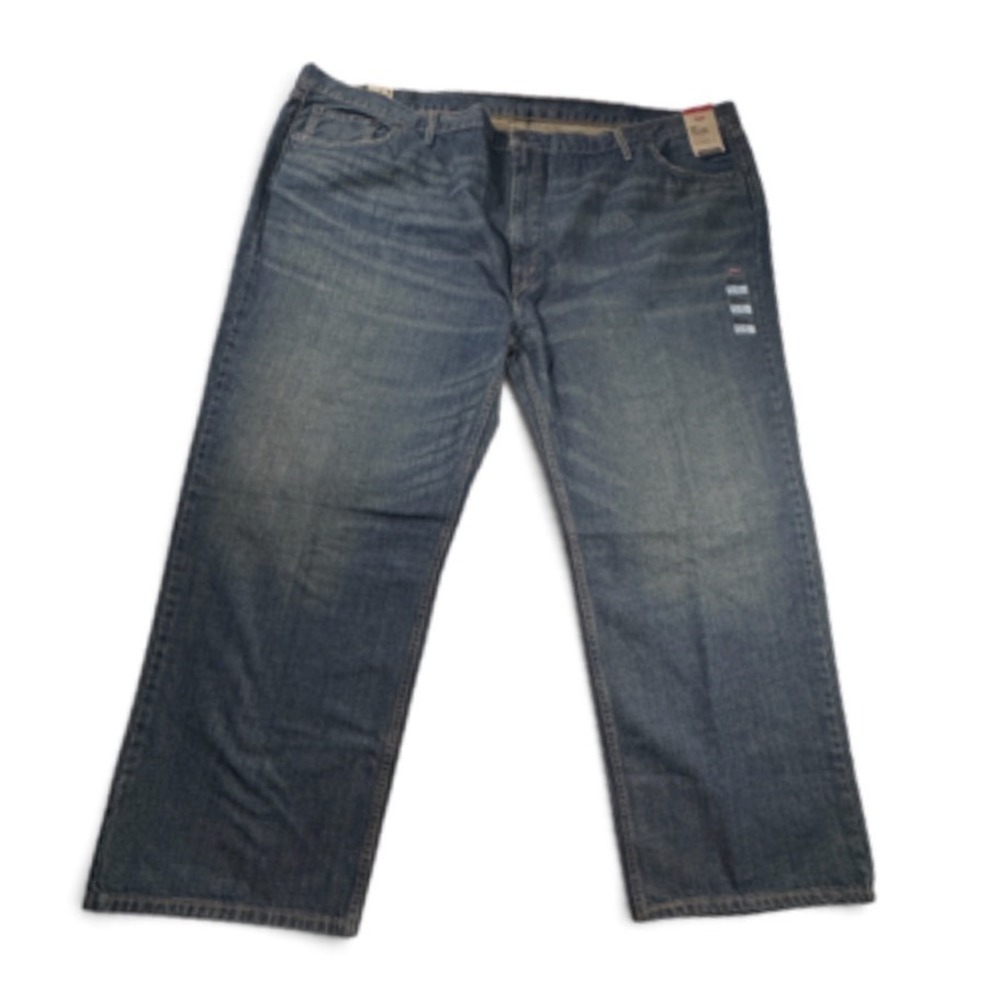 NWT Levis 559 Relaxed Straight Jeans Big and Tall Denim Mens Blue 58x32